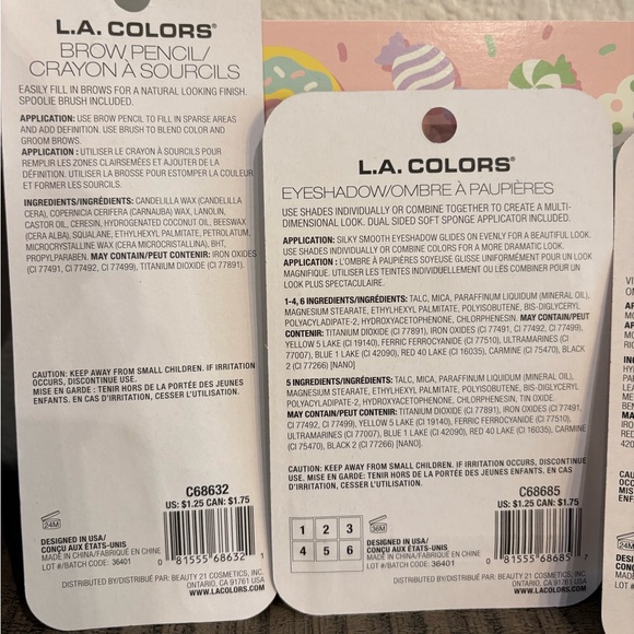 L.A. Colors Bold Makeup Collection New - Picture 7 of 8
